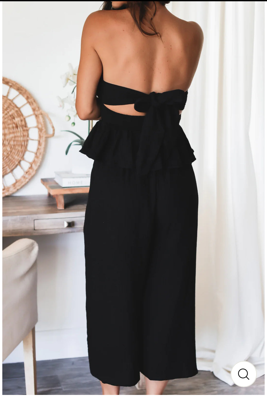 Onyx Culotte Set