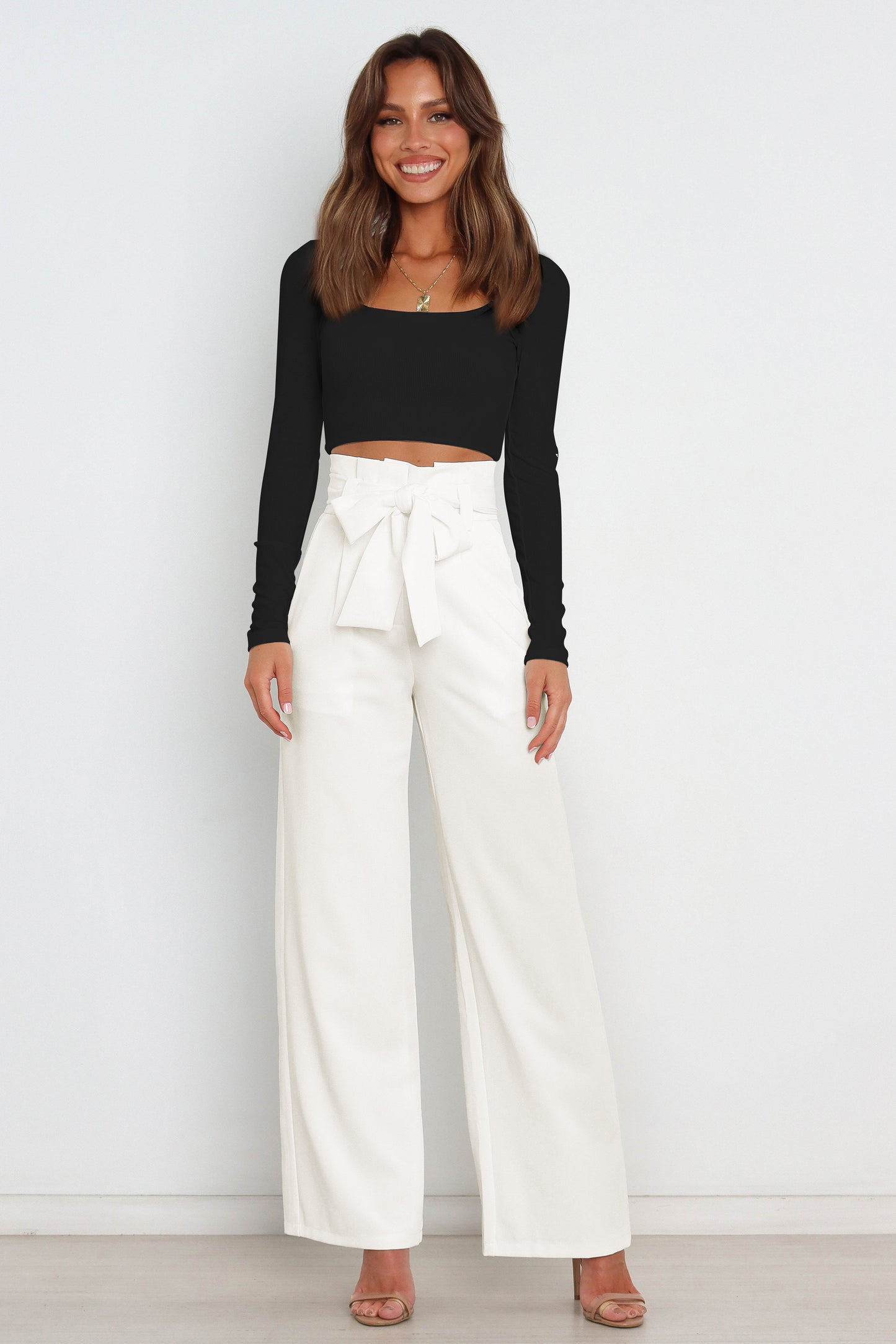 Susie Highwaist Straight Pant