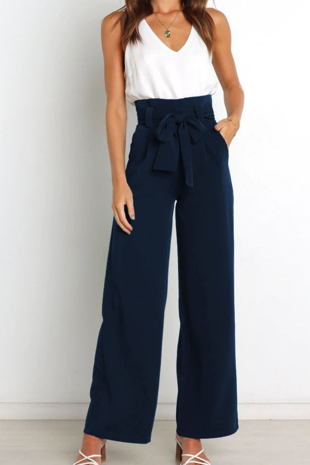 Susie Highwaist Straight Pant